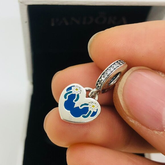 ✨🔥Pandora Myrtle Beach Charm South Carolina Beach Charm Flip flop charm - Picture 1 of 3